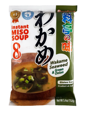 Sopa instantánea Miso con Wakame