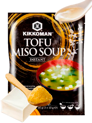 Instant tofu miso soup