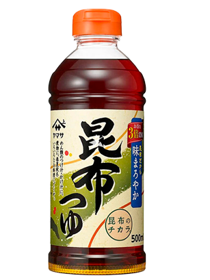 Salsa de soja konbu tuyu