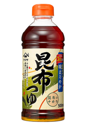 Salsa de soja konbu tuyu Salsa de soja konbu tuyu