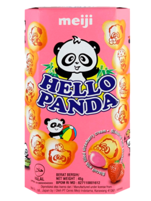 Galletas Hello Panda de fresa