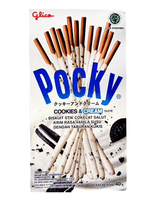 POCKY COOKIES & CREAM