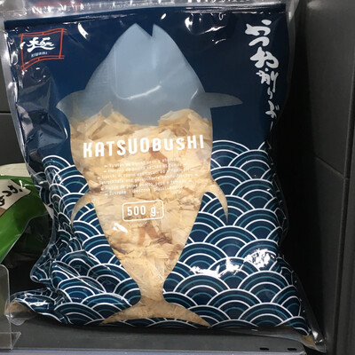 Virutas de bonito seco y ahumado