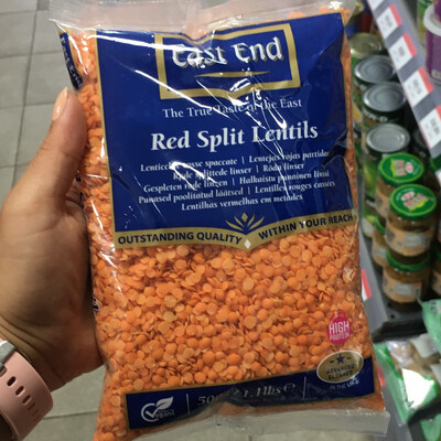 Red Split Lentils Red Split Lentils