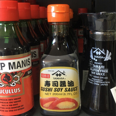 Sushi soy sauce
