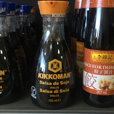 Salsa de soja dulce