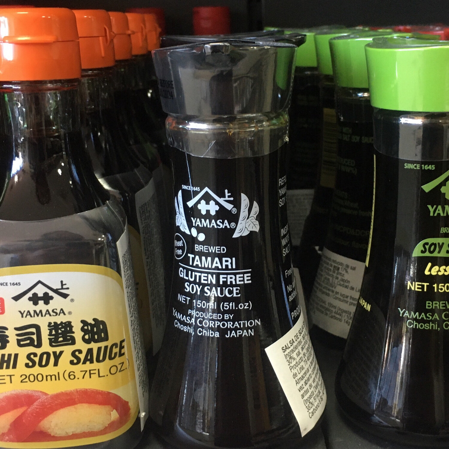 Salsa de soja sin gluten
