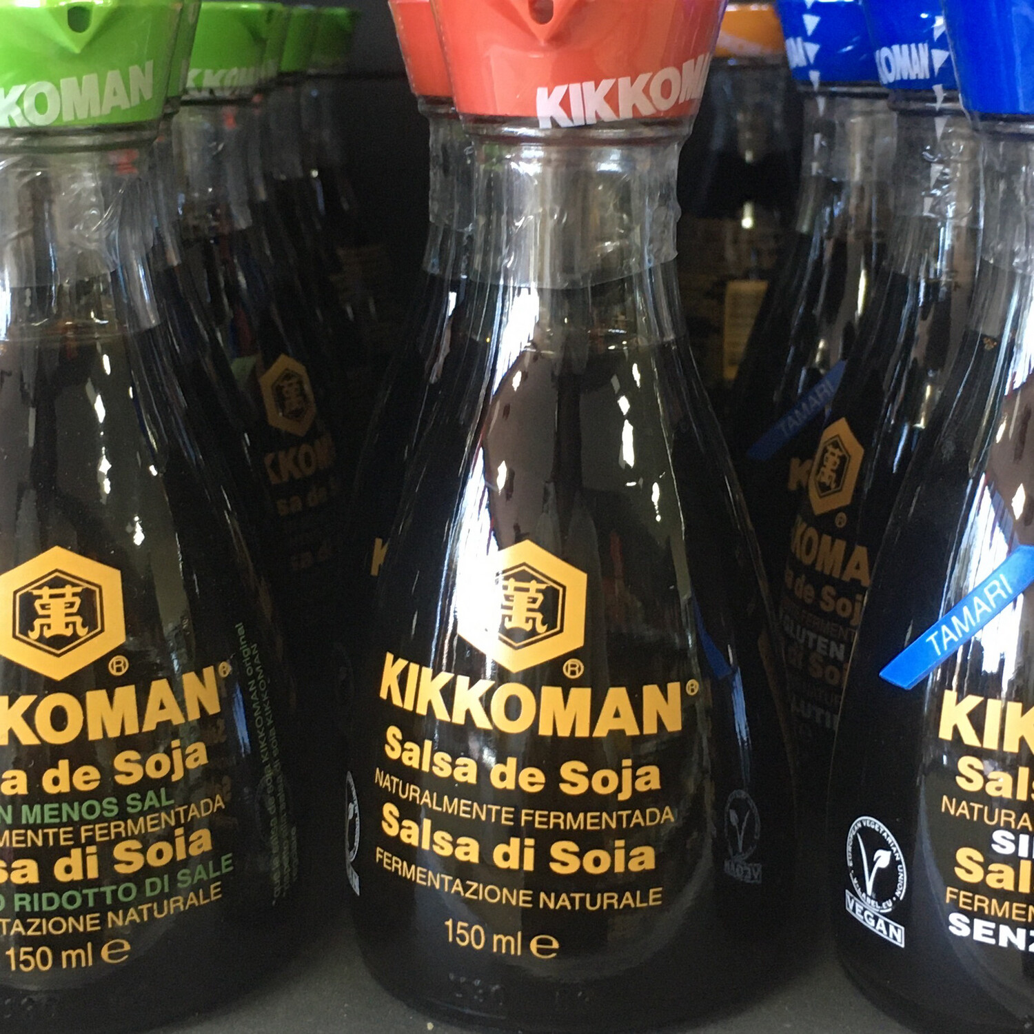 Salsa de soja naturalmente fermentada