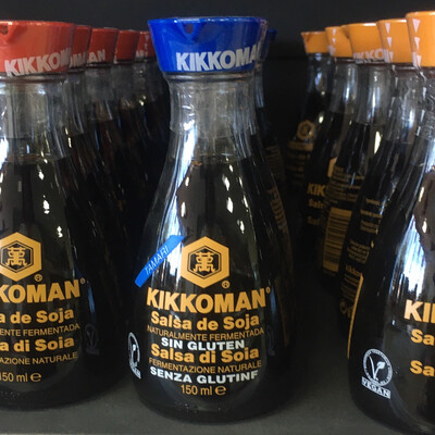 Salsa de soja sin gluten