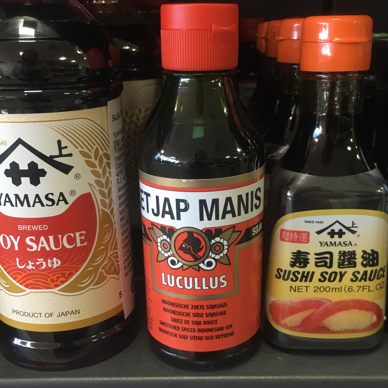 Salsa de soja dulce