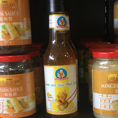 Sweet and sour plum sauce Sweet and sour plum sauce
