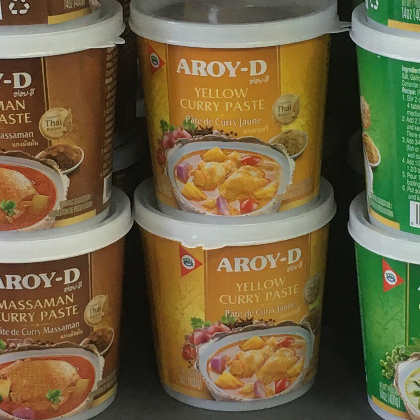 Yellow curry paste