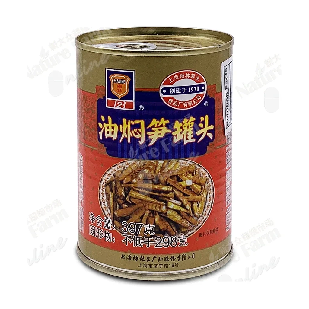 Canned braised bamboo shoots
