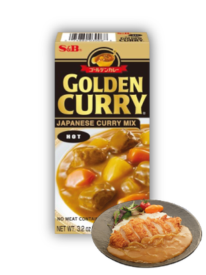 Golden curry hot 92g