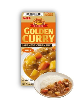 Golden curry mild 92g