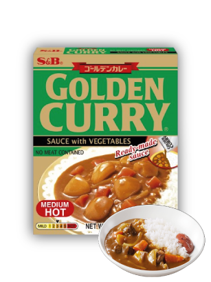 Golden curry instantaneo 230g Golden curry instantaneo 230g