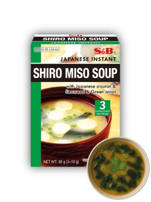 Sopa miso shiro instatanea 30g Sopa miso shiro instatanea 30g