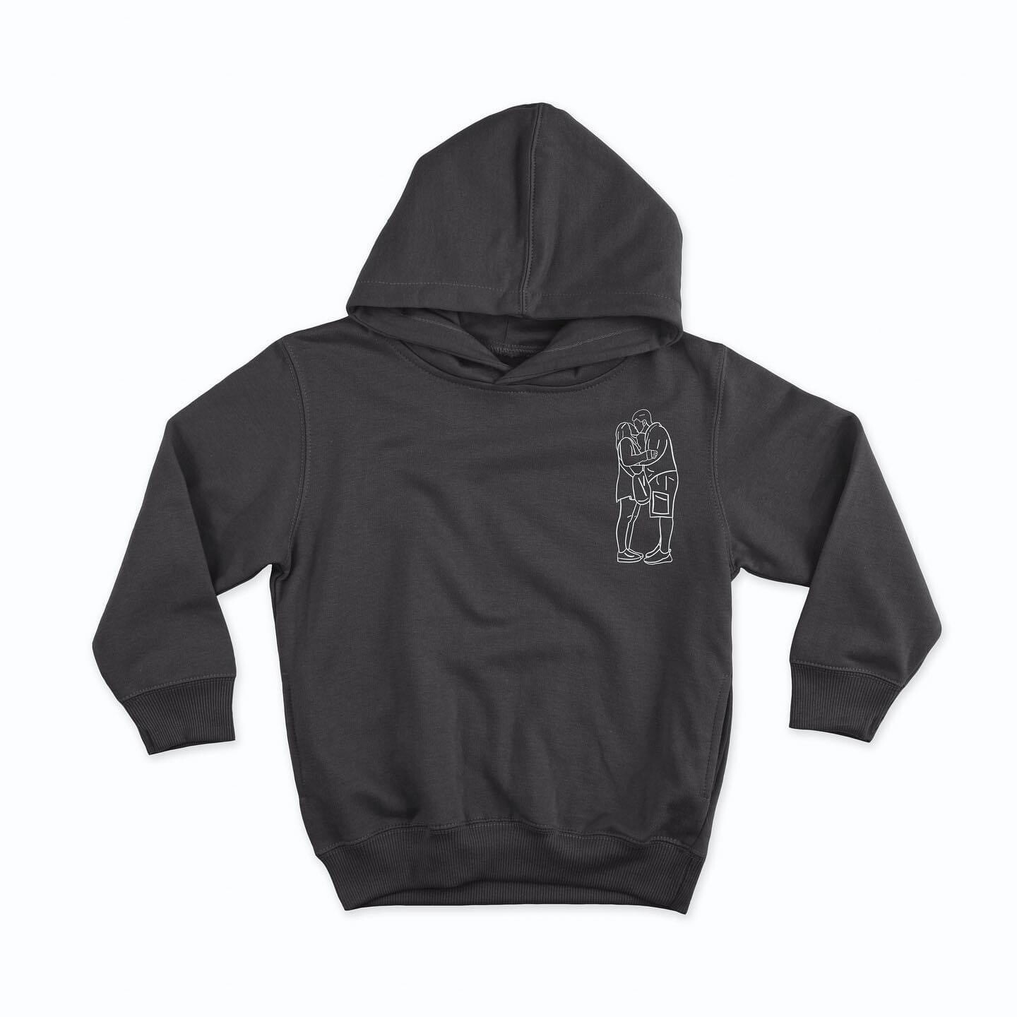 Sudadera silueta bordada
