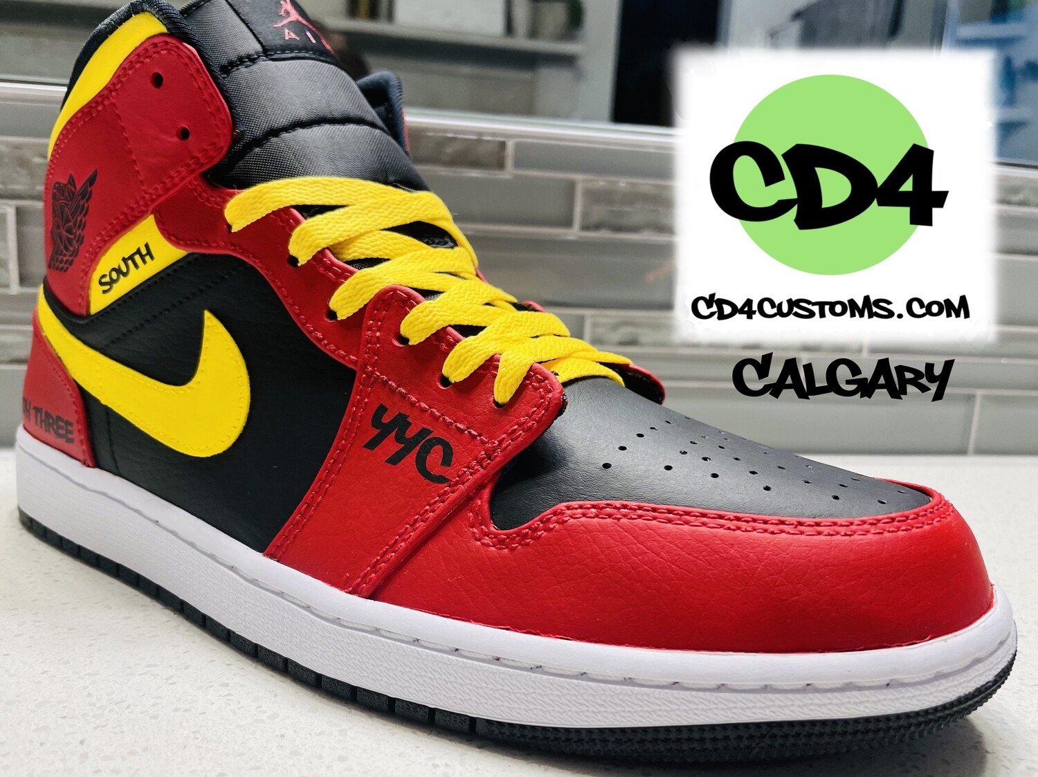 Custom Nike Air Jordan 1 Mids City Series