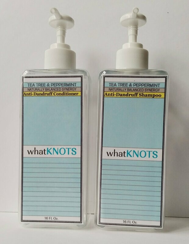 Tea Trea and Peppermint
Shampoo and Conditioner