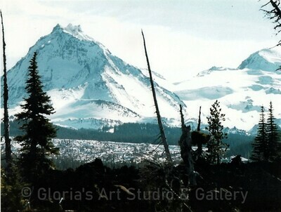 North Sister Photography Print