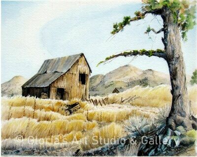 Autumn Fields Art Print