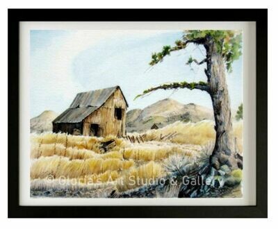 Autumn Fields Art Print