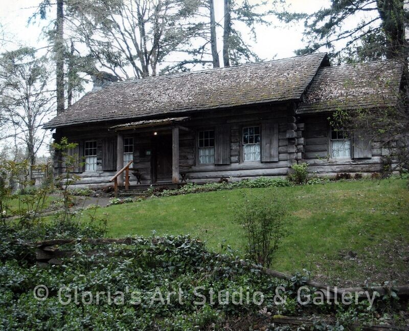 Pioneer Mothers Memorial Cabin Photography Print