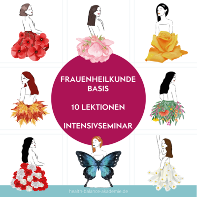 Online Seminar I Ganzheitliche Frauenheilkunde I Basis Ausbildung I 10 Lektionen