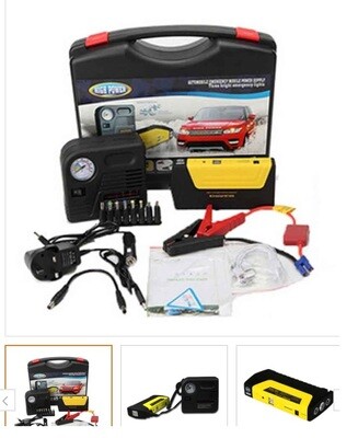 Emergency Portable 50800 mAh Power Bank and Car Battery Jump Starter