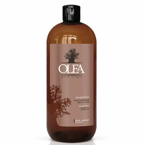 Shampoo olio di baobab e semi di lino 1000 ml