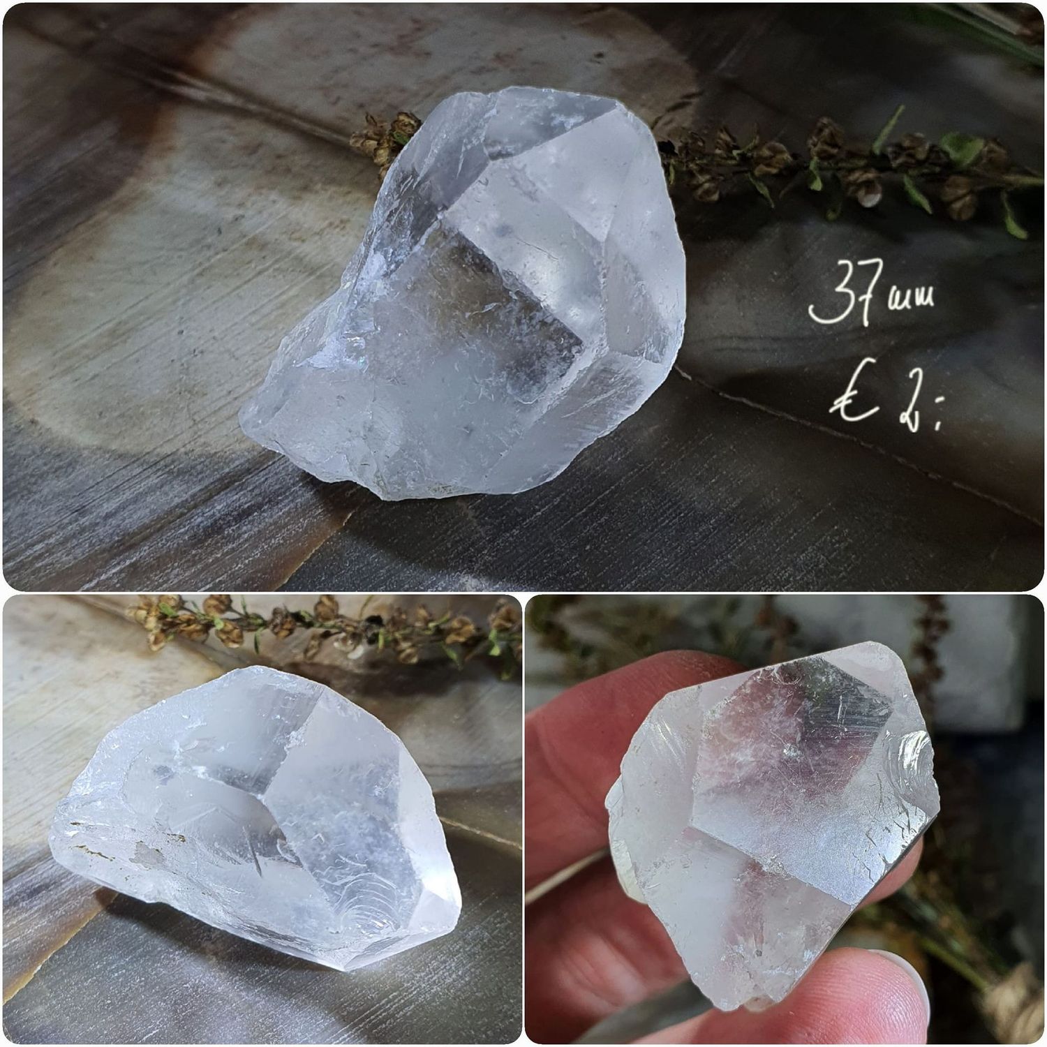 Bergrkistall Spitze klein Brasilien (2)