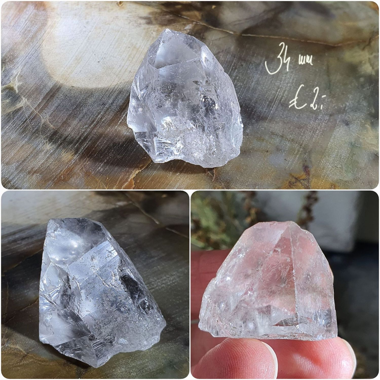 Bergrkistall Spitze klein Brasilien (1)