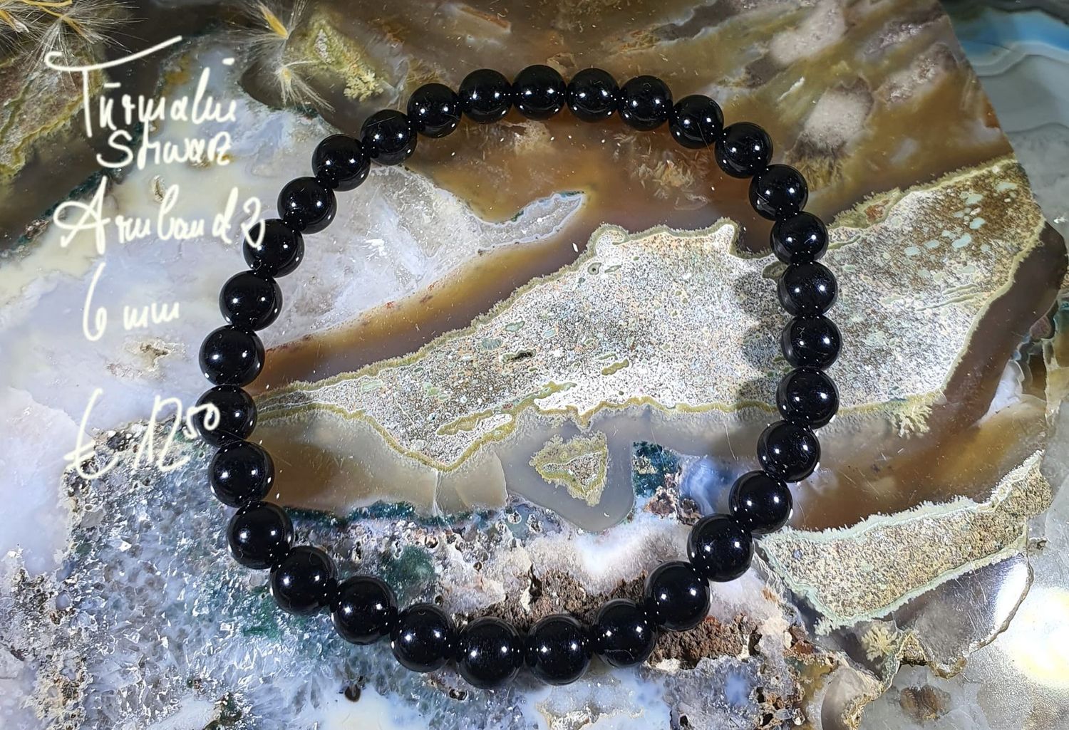Turmalin schwarz Armband 6 mm (2)