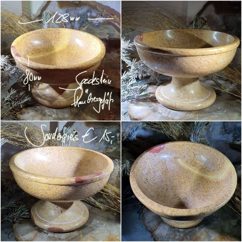 Speckstein Räucherschale