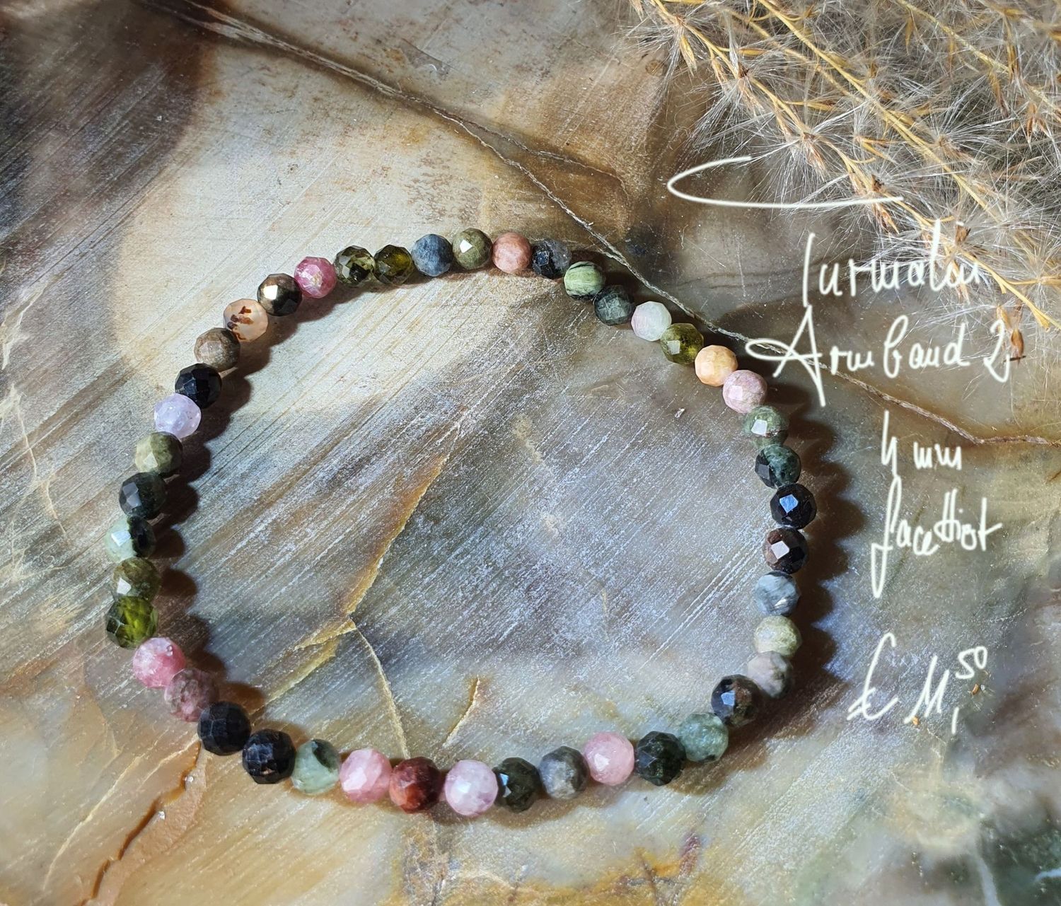 Turmalin Armband 4 mm facettiert (2)