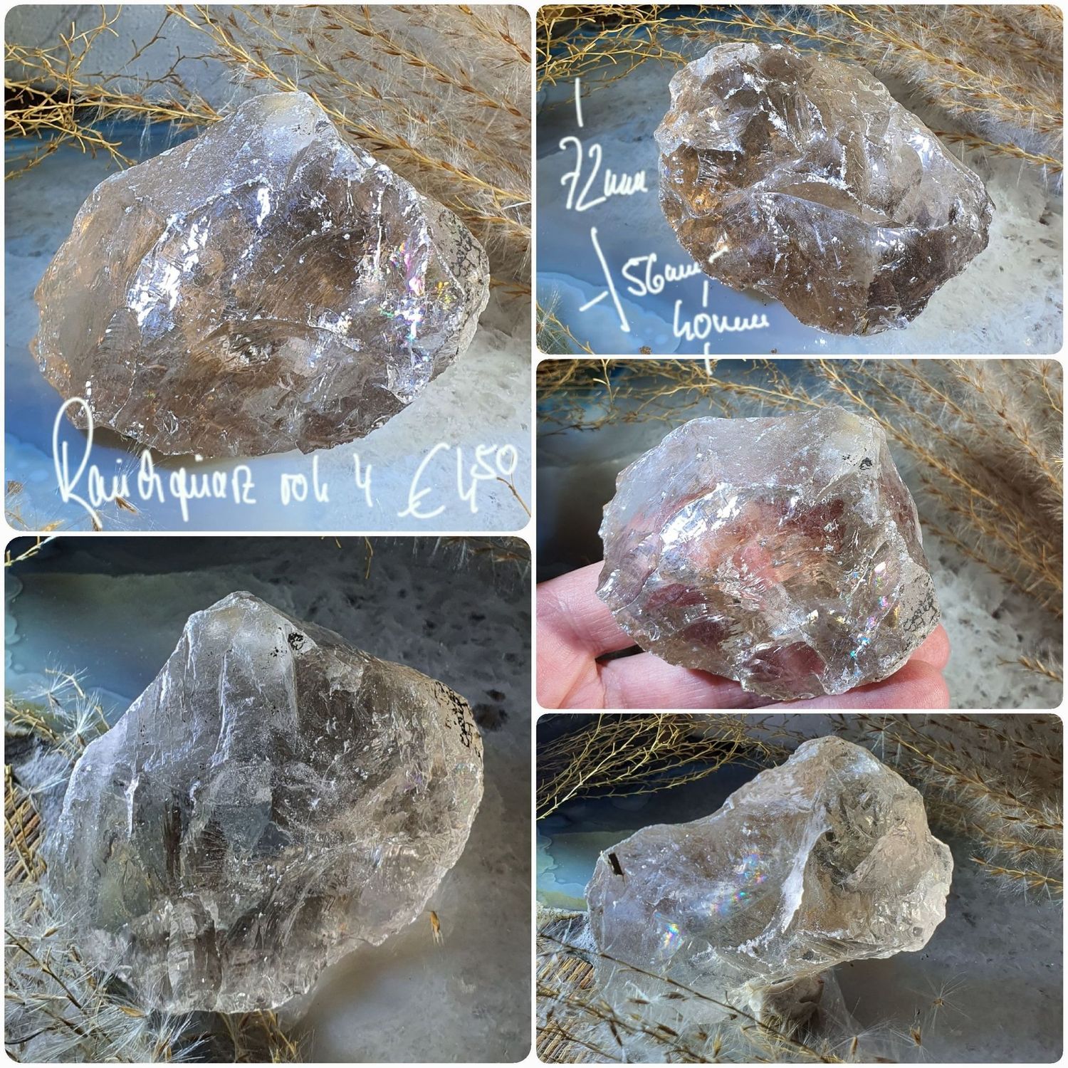 Rauchquarz Rohstein (4)