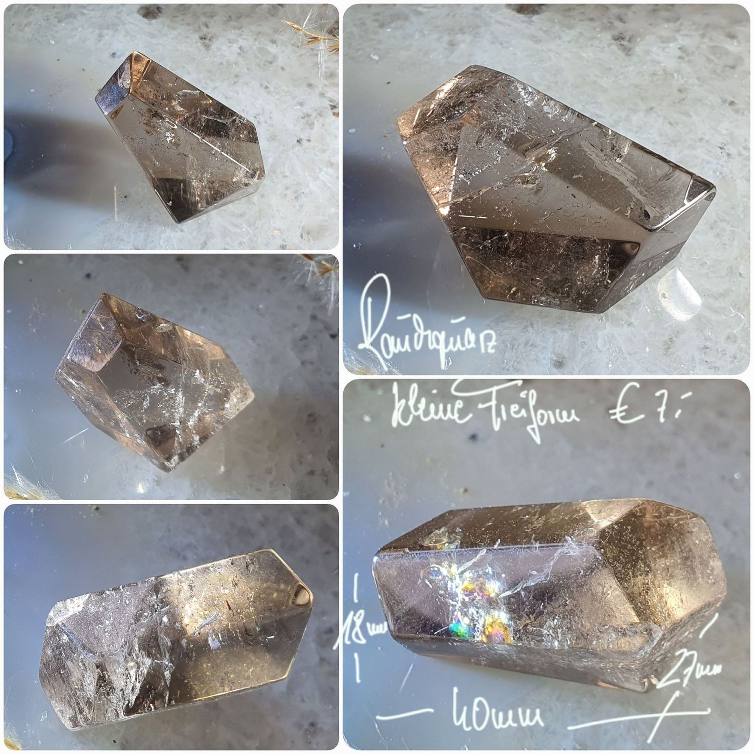 Rauchquarz kleine Freiform