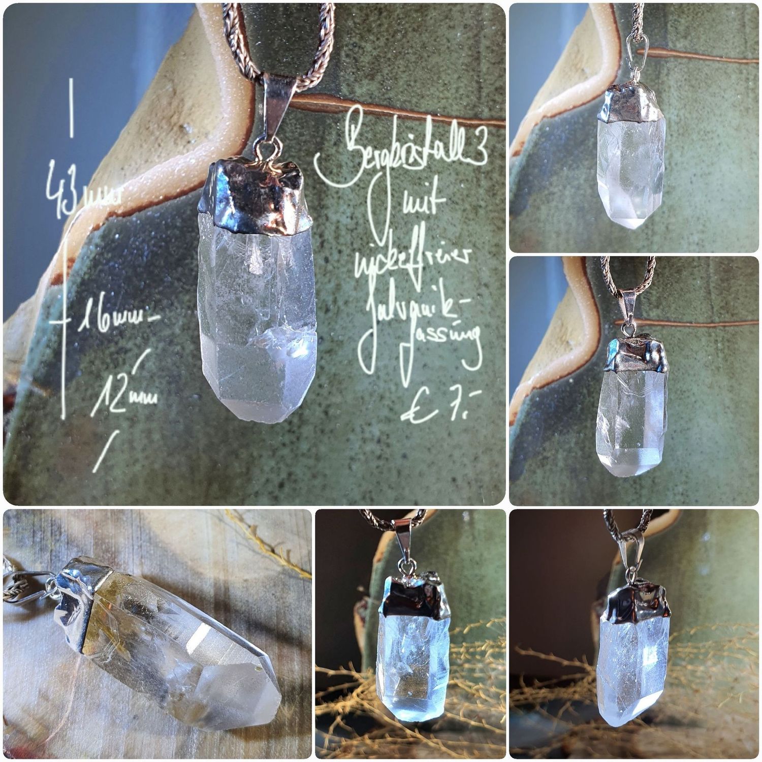 Bergkristall Anhänger