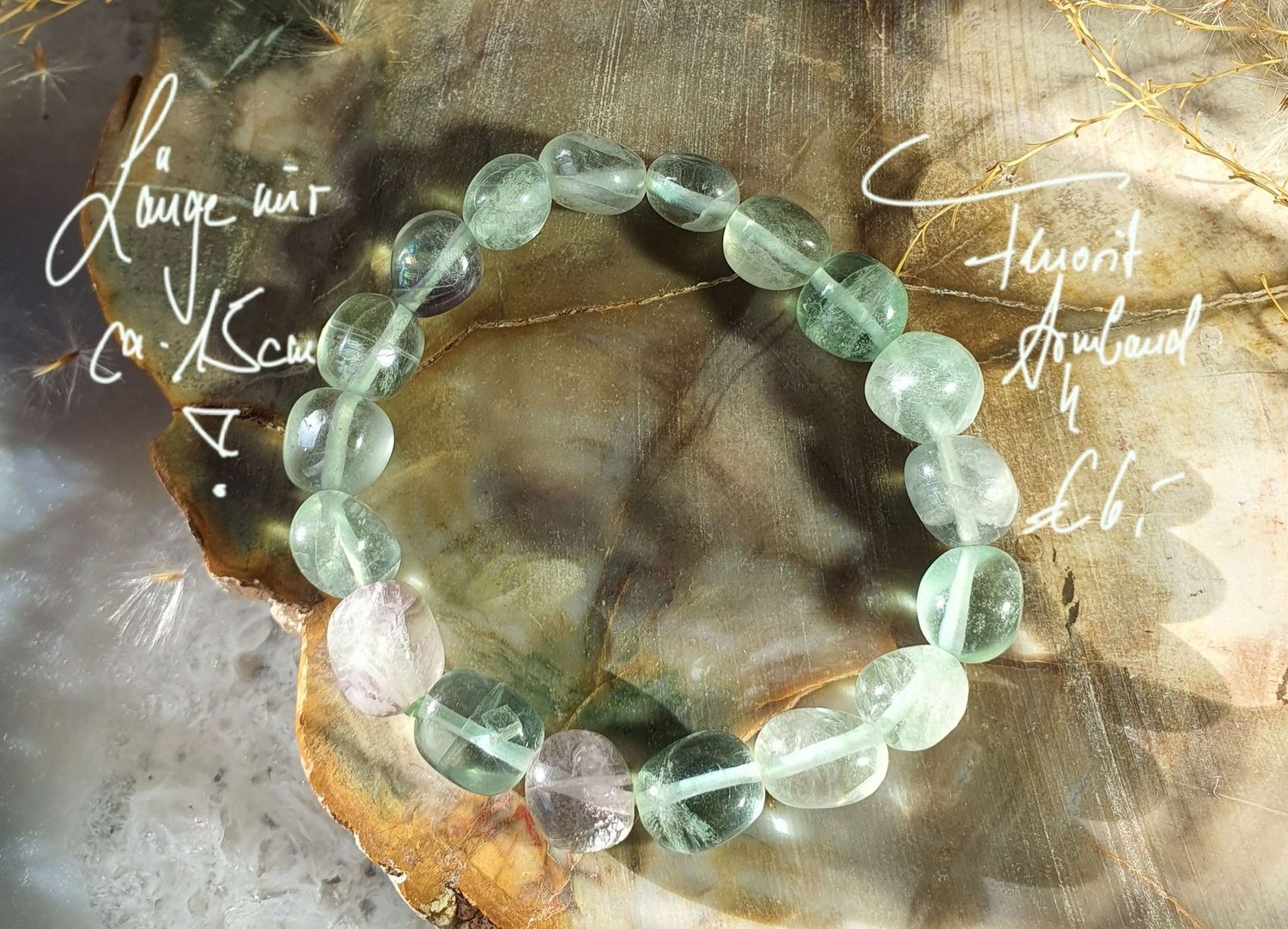 Fluorit Armband Nuggets (4)