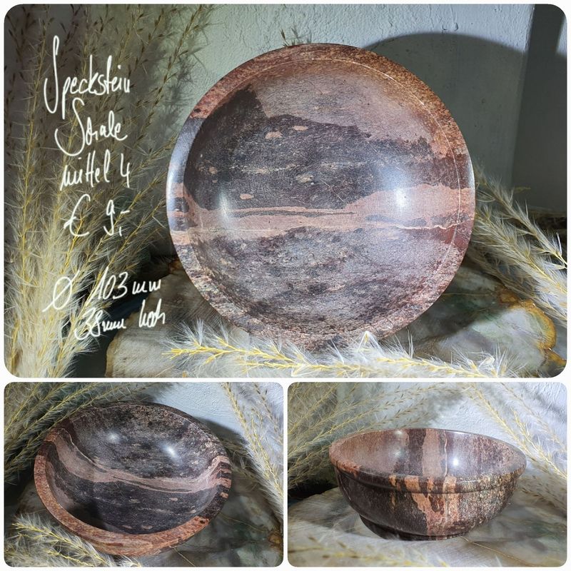 Speckstein Schale mittel (4)