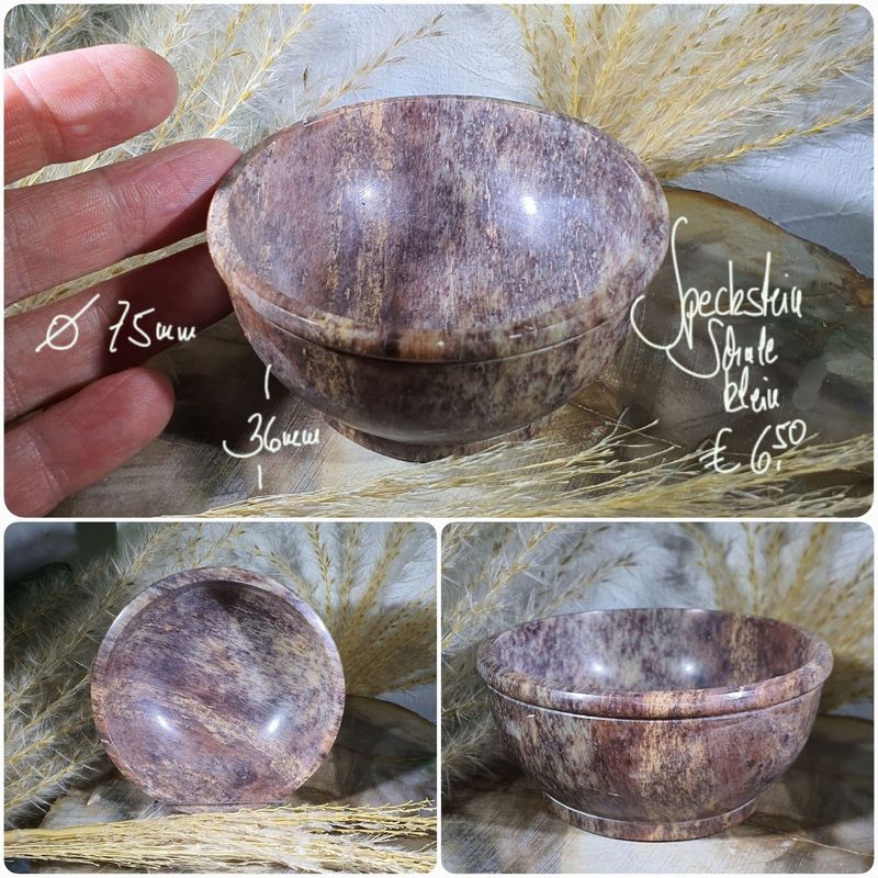 Speckstein Schale klein