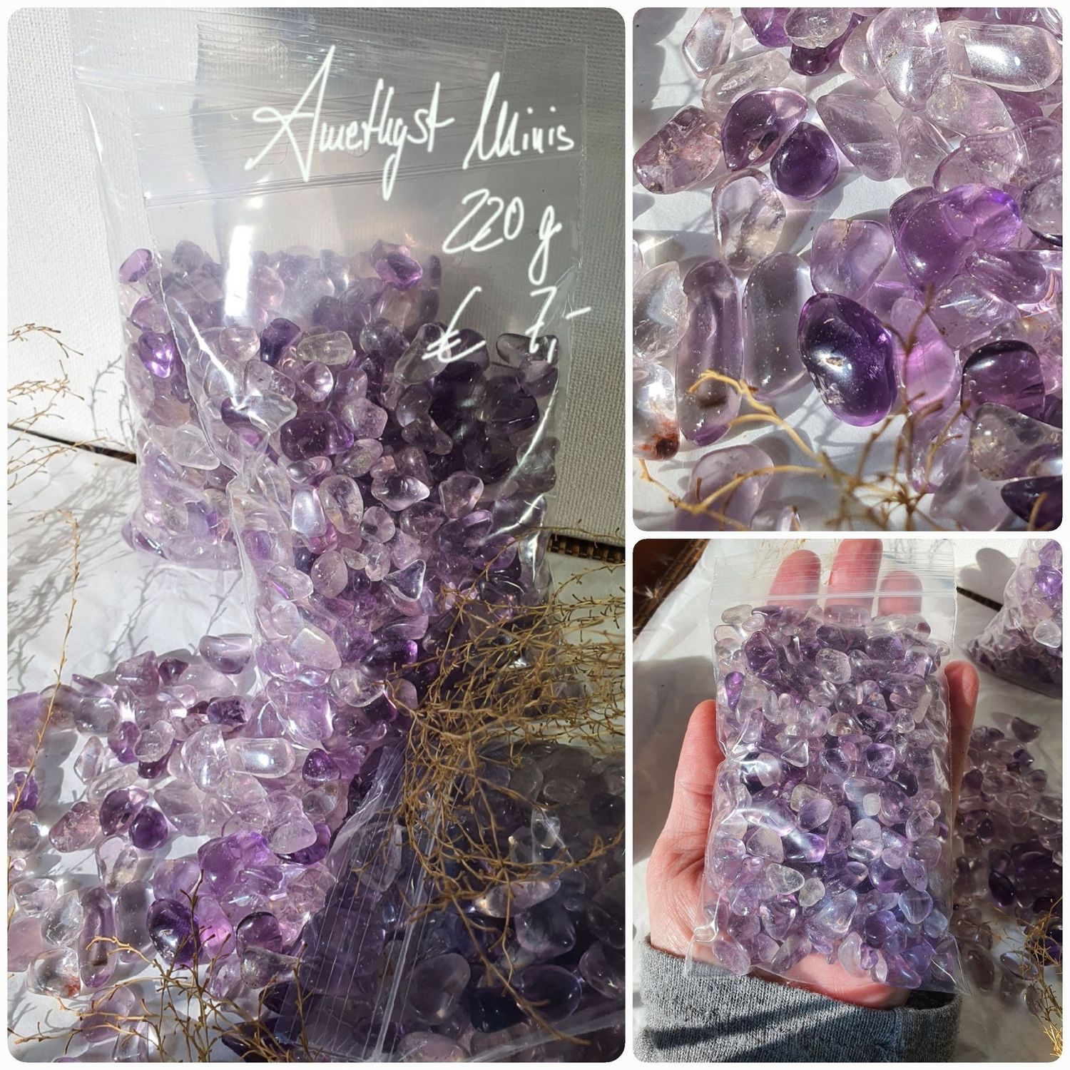 Amethyst Minis 220 gr