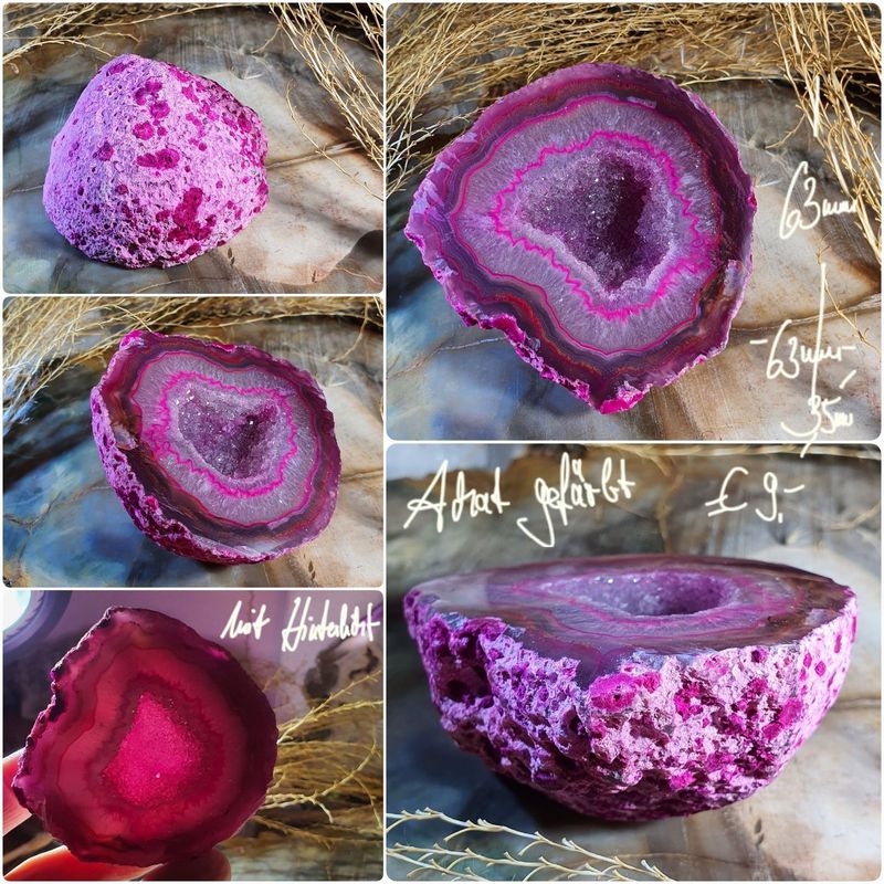 Achat gefärbt (5) Achat gefärbt (5)