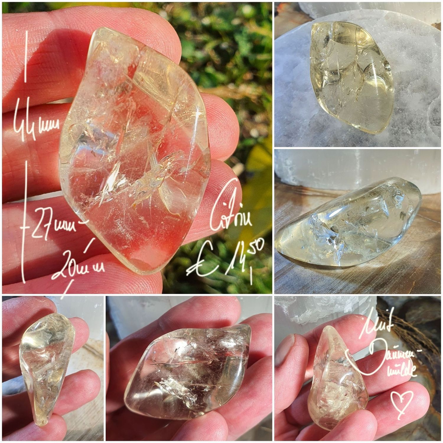 Citrin Handschmeichler ungebohrt (2)