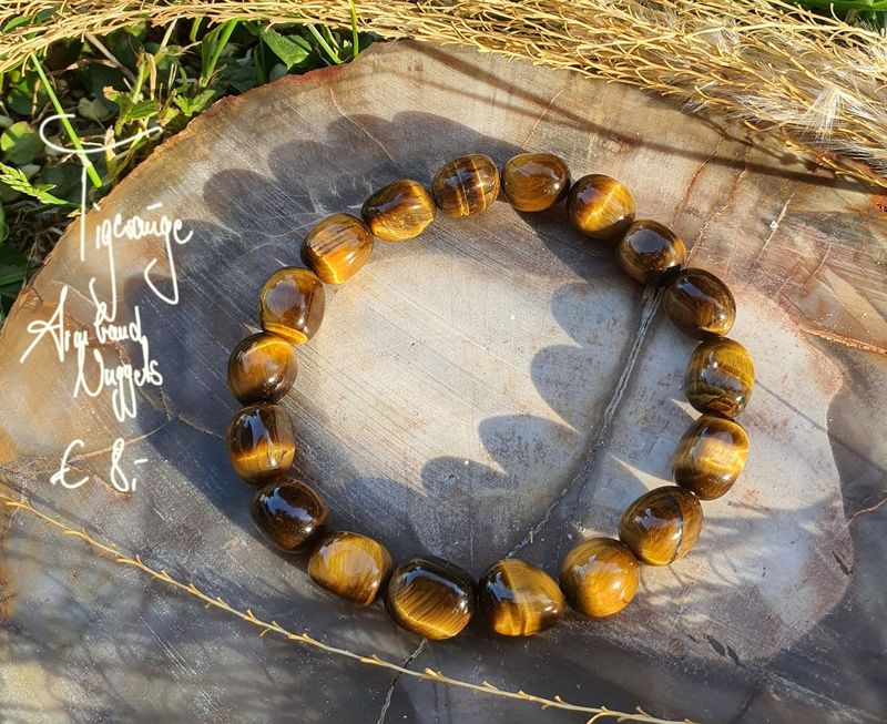 Tigerauge Armband Nuggets Tigerauge Armband Nuggets