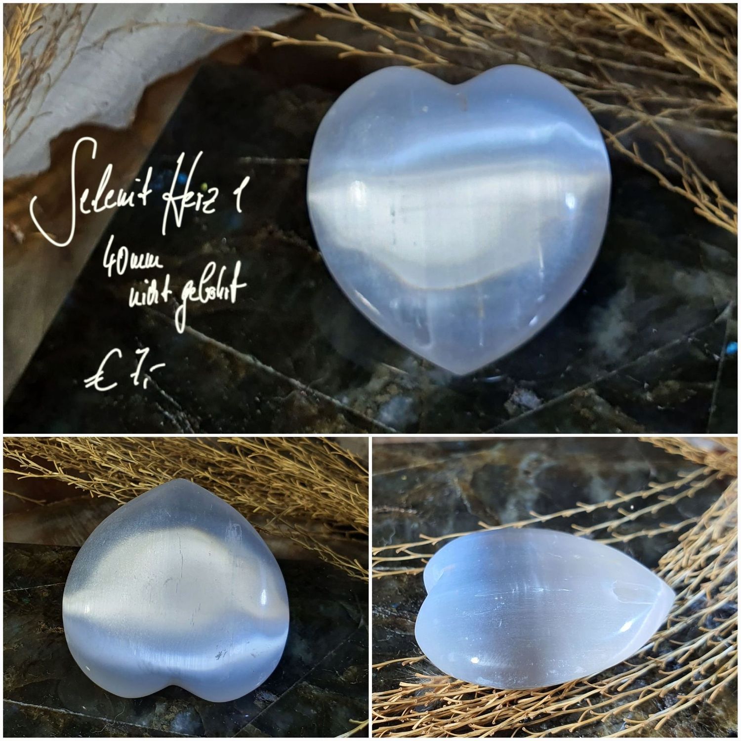 Selenit Herz 40 mm ungebohrt (1)