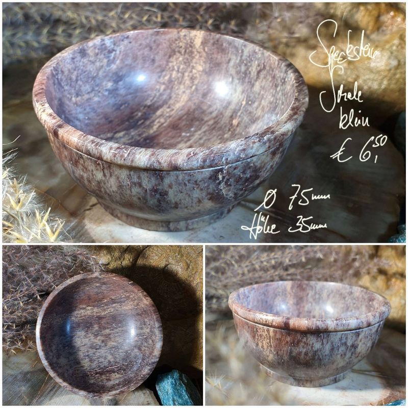 Speckstein Schale klein 75 mm (1)