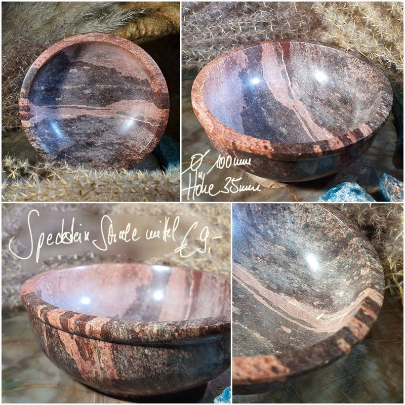 Speckstein Schale mittel 100 mm (1)