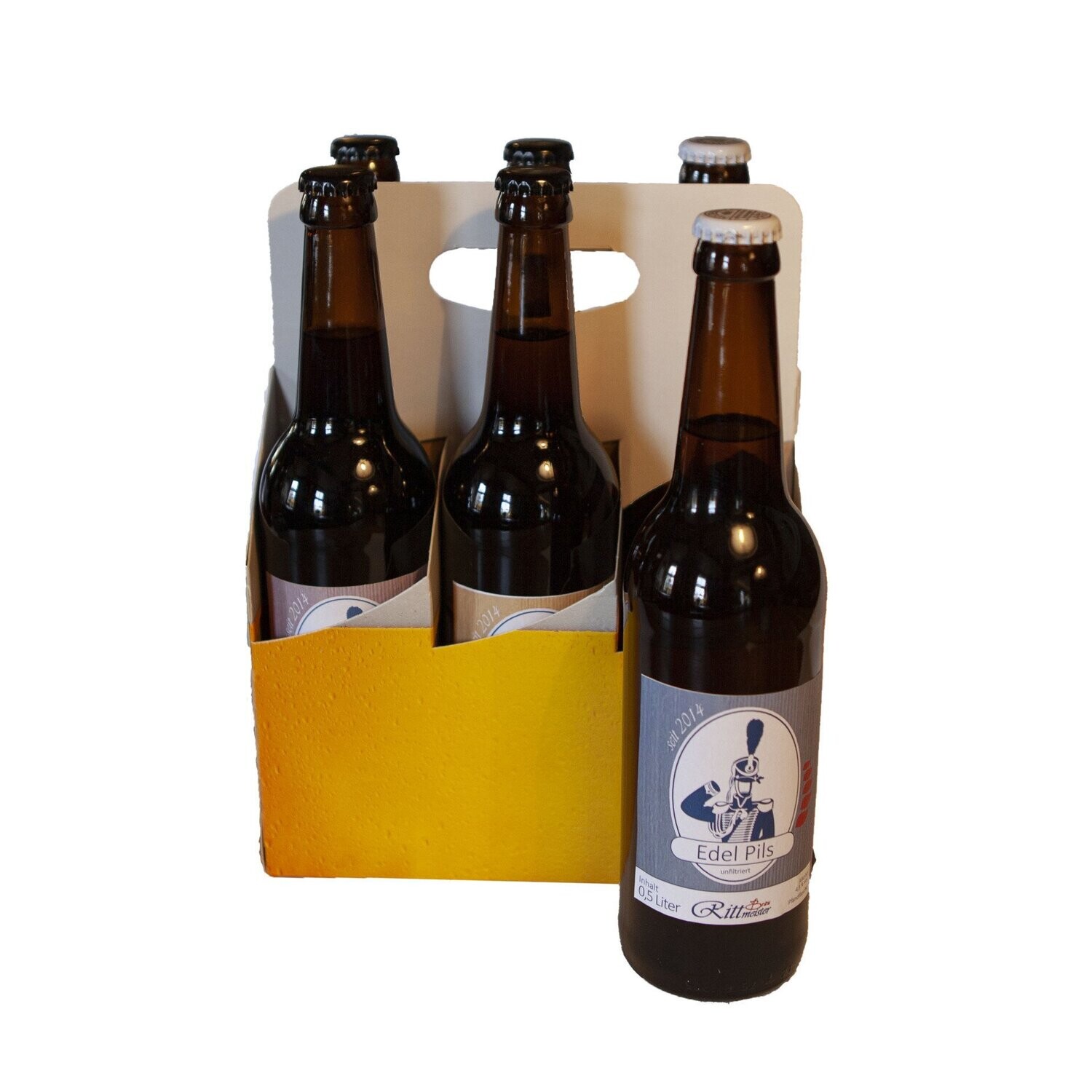6er Träger Rittmeisterbräu (Papp Box) 6er Träger Rittmeisterbräu (Papp Box)